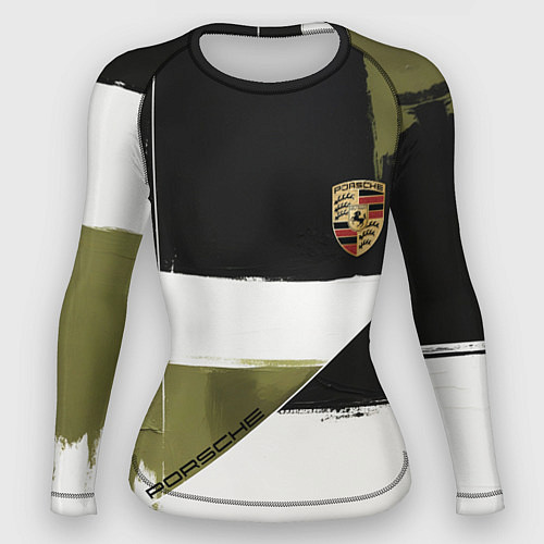 Женский рашгард Porsche эмблема / 3D-принт – фото 1