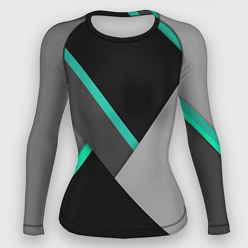 Женский рашгард Multicoloured / 3D-принт – фото 1