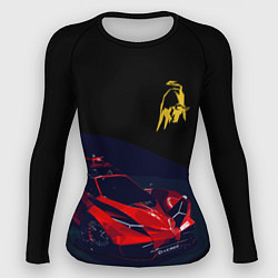 Женский рашгард Lamborghini Diverso - motorsport