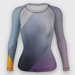 Женский рашгард Color grey with stripes