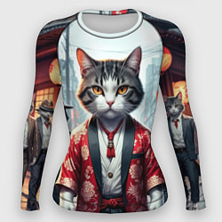 Женский рашгард Котики якудза