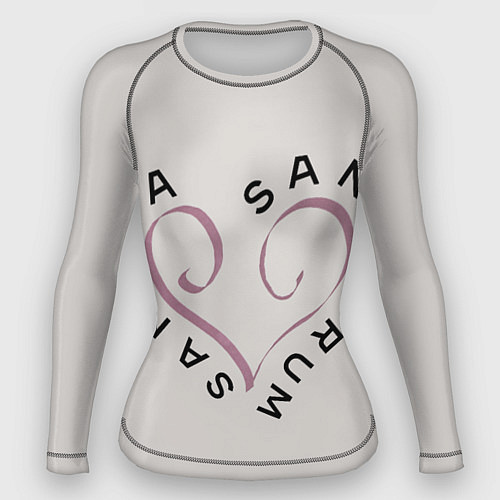 Женский рашгард Sancta sanctorum / 3D-принт – фото 1