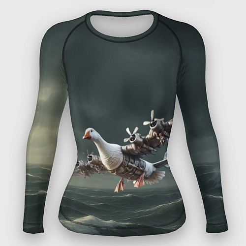 Женский рашгард Бомбардито гусито мем / 3D-принт – фото 1