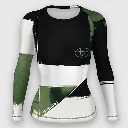 Женский рашгард Subaru эмблема / 3D-принт – фото 1