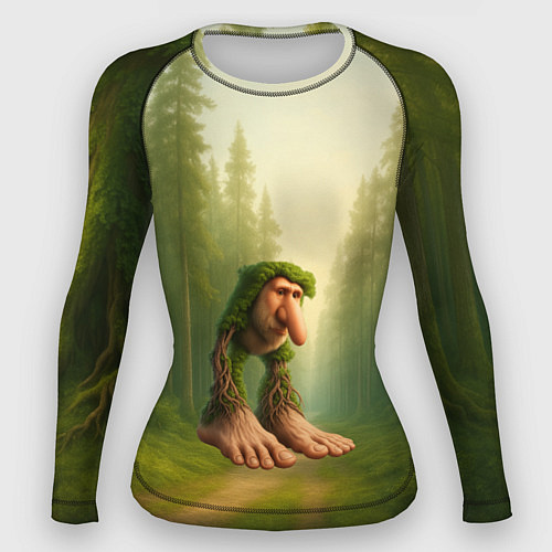 Женский рашгард Патапим мем / 3D-принт – фото 1