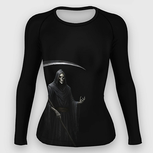 Женский рашгард Memento mortis / 3D-принт – фото 1