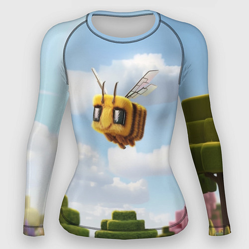 Женский рашгард Пчёлка - Minecraft / 3D-принт – фото 1