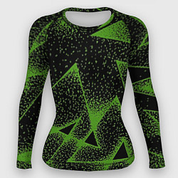 Женский рашгард Triangles with dots