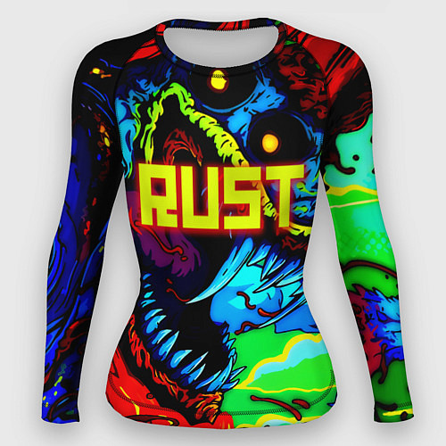 Женский рашгард Rust hyperbeast / 3D-принт – фото 1