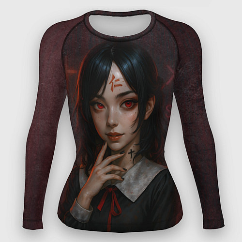 Женский рашгард Кагуя реализм / 3D-принт – фото 1