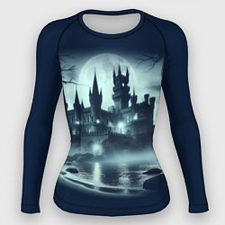 Рашгард женский Готический замок у пруда, цвет: 3D-принт