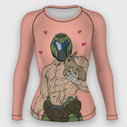 Женский рашгард Палач рока с кроликом