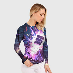 Рашгард женский Магический куб, цвет: 3D-принт — фото 2