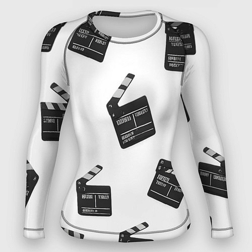 Женский рашгард Съёмочная хлопушка / 3D-принт – фото 1