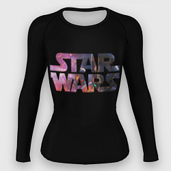 Женский рашгард Звёздные войны надпись искры