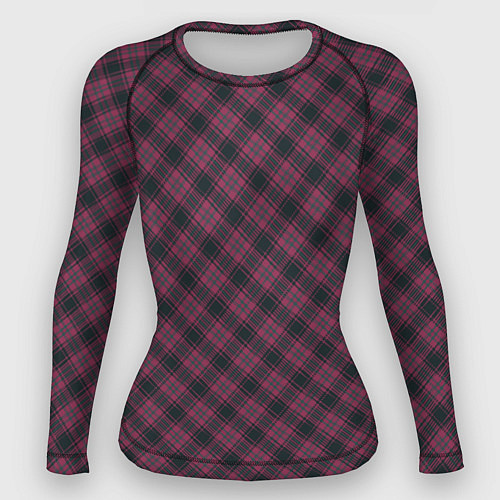 Женский рашгард Tartan / 3D-принт – фото 1
