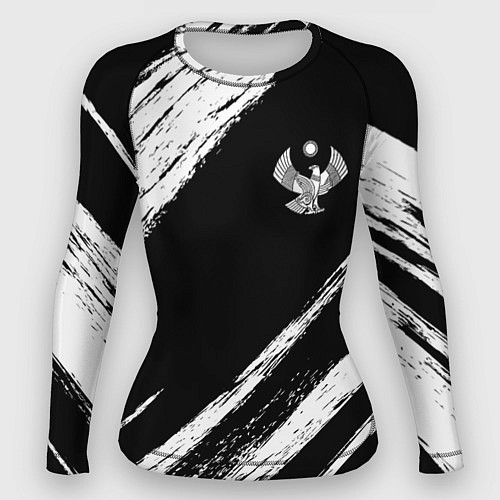 Женский рашгард Дагестан - брызги / 3D-принт – фото 1