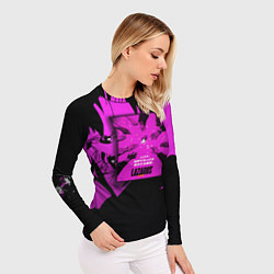 Рашгард женский Лазарь: Лекарство, цвет: 3D-принт — фото 2