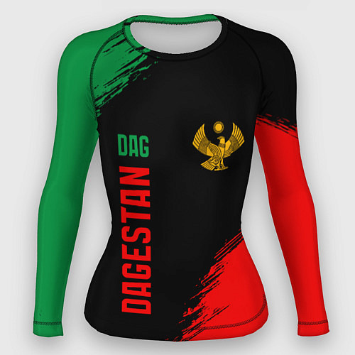 Женский рашгард Dagestan sport / 3D-принт – фото 1