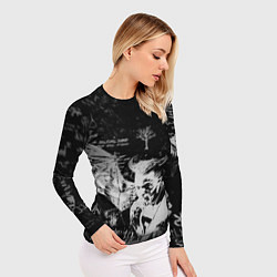 Рашгард женский Тентасьон альбом записи, цвет: 3D-принт — фото 2