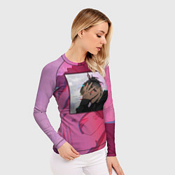 Рашгард женский Тентасьон градиент, цвет: 3D-принт — фото 2