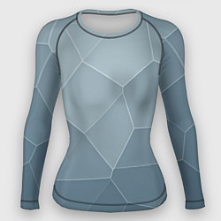 Рашгард женский Текстура из неровных плит, цвет: 3D-принт