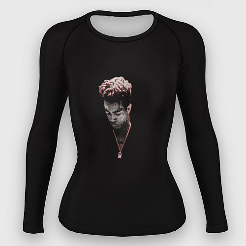 Женский рашгард Тентасьон глитч / 3D-принт – фото 1