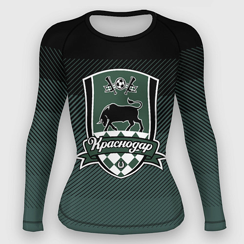 Женский рашгард ФК Краснодар - олдовая форма / 3D-принт – фото 1