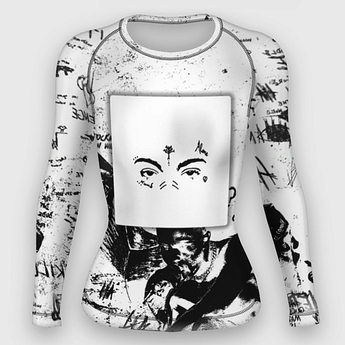 Женский рашгард Тентасьон тату / 3D-принт – фото 1