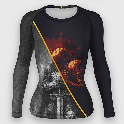 Женский рашгард Темный рыцарь в унынье / 3D-принт – фото 1