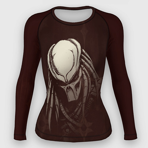 Женский рашгард Затаившейся хищник / 3D-принт – фото 1