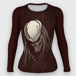 Рашгард женский Затаившейся хищник, цвет: 3D-принт