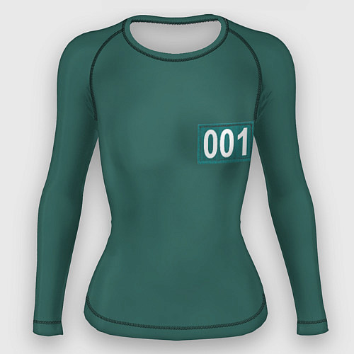 Женский рашгард Игра кальмара 001 / 3D-принт – фото 1