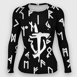 Женский рашгард Doom магические символы