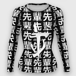 Рашгард женский Doom logo japan, цвет: 3D-принт