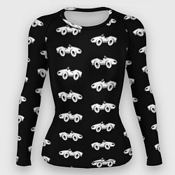 Рашгард женский Автомобили, цвет: 3D-принт