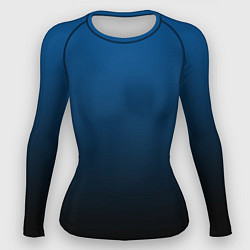 Женский рашгард Лазурит тёмно-синий