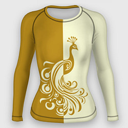 Женский рашгард Жар-птица в золотом