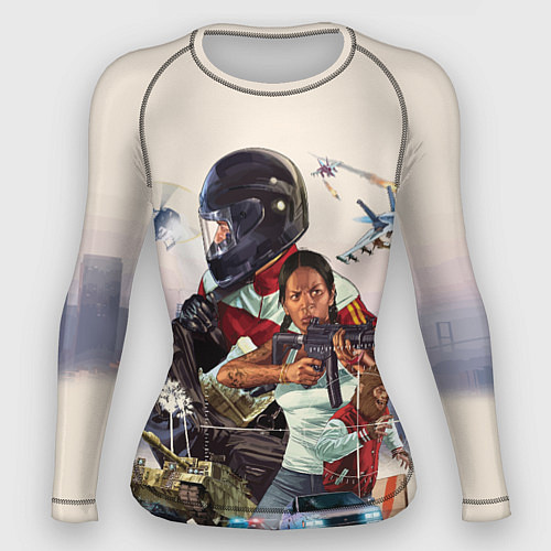 Женский рашгард GTA Online / 3D-принт – фото 1