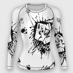 Рашгард женский Покер, цвет: 3D-принт