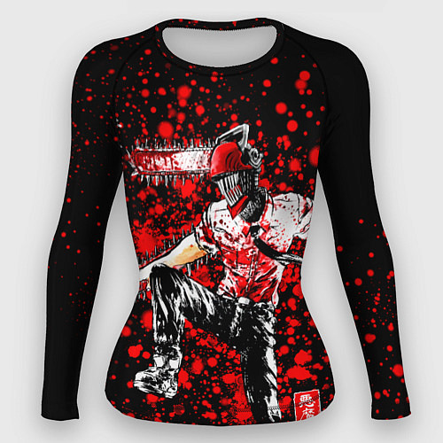 Женский рашгард Человек-бензопила / 3D-принт – фото 1