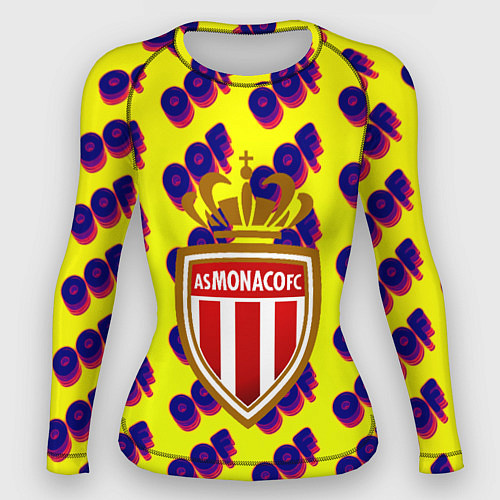 Женский рашгард Monako off / 3D-принт – фото 1