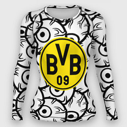 Женский рашгард Borussia глаза текстура