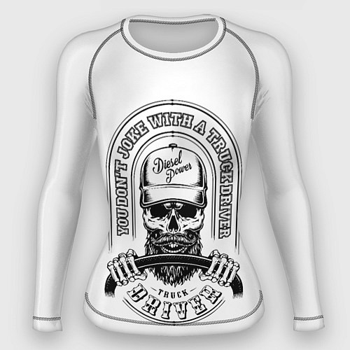 Женский рашгард Водитель грузовика / 3D-принт – фото 1