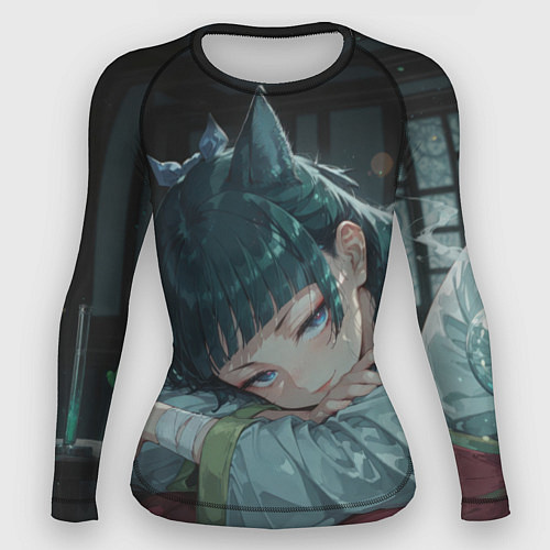 Женский рашгард Маомао с кошачьими ушками / 3D-принт – фото 1