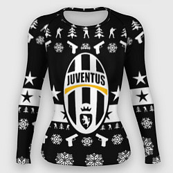 Рашгард женский Juventus cs go winter, цвет: 3D-принт