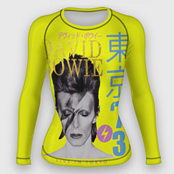 Рашгард женский David Bowie 1973, цвет: 3D-принт