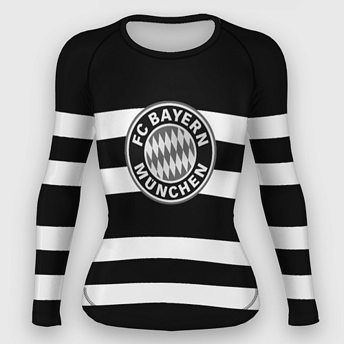 Женский рашгард Bayern Mnchen волны / 3D-принт – фото 1