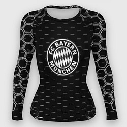 Рашгард женский Бавария Мюнхен соты текстура, цвет: 3D-принт