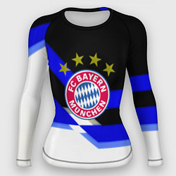 Женский рашгард Бавария Мюнхен полосы спорт